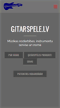 Mobile Screenshot of gitarspele.lv